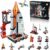 12-in-1 STEM Aerospace Building Kit Toy: Space Exploration Shuttle Toys for Boys aged 6-12, Includes Heavy Transport Rocket, Launcher, and Perfect Gifts for Kids