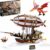 AoHu Ideas Steampunk Airship Construction Kit: Engaging STEM Project for Kids and Adults – Ideal Gift for Teens, Boys, Girls (Ages 10 and Up) – 2023 Edition (1283 Pieces)
