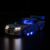 Blue Underglow LED Light Kit for Lego Speed Champions Fast & Furious Nissan Skyline GT-R (R34) Toy Car Building Set, Compatible with Lego 76917 (No Model)
