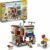 LEGO Creator 3 in 1 Downtown Noodle Shop House: Transformable into a Bike Shop and Arcade – Modular Building Set: Ideal Toy Gift for Kids Ages 8 Years and Up – 31131