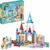 LEGO Disney Princess Creative Castles 43219​: Toy Castle Playset with Belle and Cinderella Minifigures and Bricks Sorting Box – Travel Toys for Girls and Boys, Sensory…