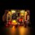 LocoLee LED Light Compatible with Lego 76409 Building Set – Illuminated Harry Potter Gryffindor House Banner, Hogwarts Castle 3D Room Wall Lighting Set, Creative Gift (Lights…